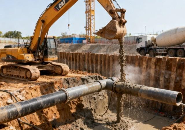 高坪注浆管应用于建筑工程与结构维修领域